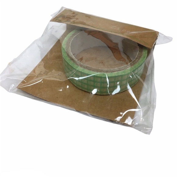 Christmas Plaid Dots Stationery Set Notepad Sticky Notes Page Flags Washi Tape - Picture 5 of 5